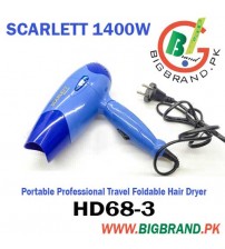 Scarlett Portable Professional Travel Foldable Hair Dryer 